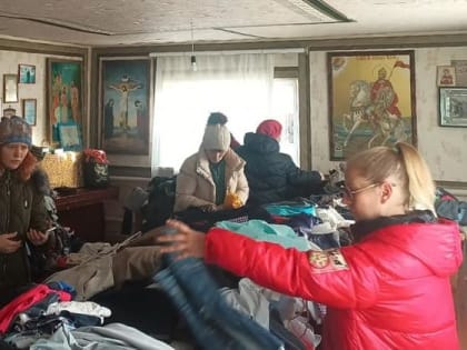 Помощь кризисного центра Пятигорской епархии вновь пришла к жителям станицы Исправной