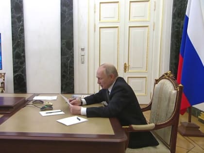 Глава Карачаево-Черкесии в режиме вкс принял участие в совещании, которое провел Владимир Путин по вопросу капремонта школ