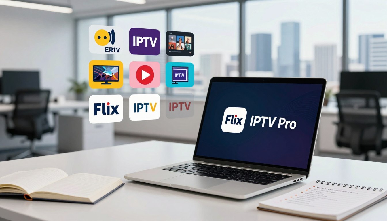 Frau schaut Flix IPTV Pro auf großem Smart TV mit Fernbedienung – IPTV Anbieter Deutschland vergleichen