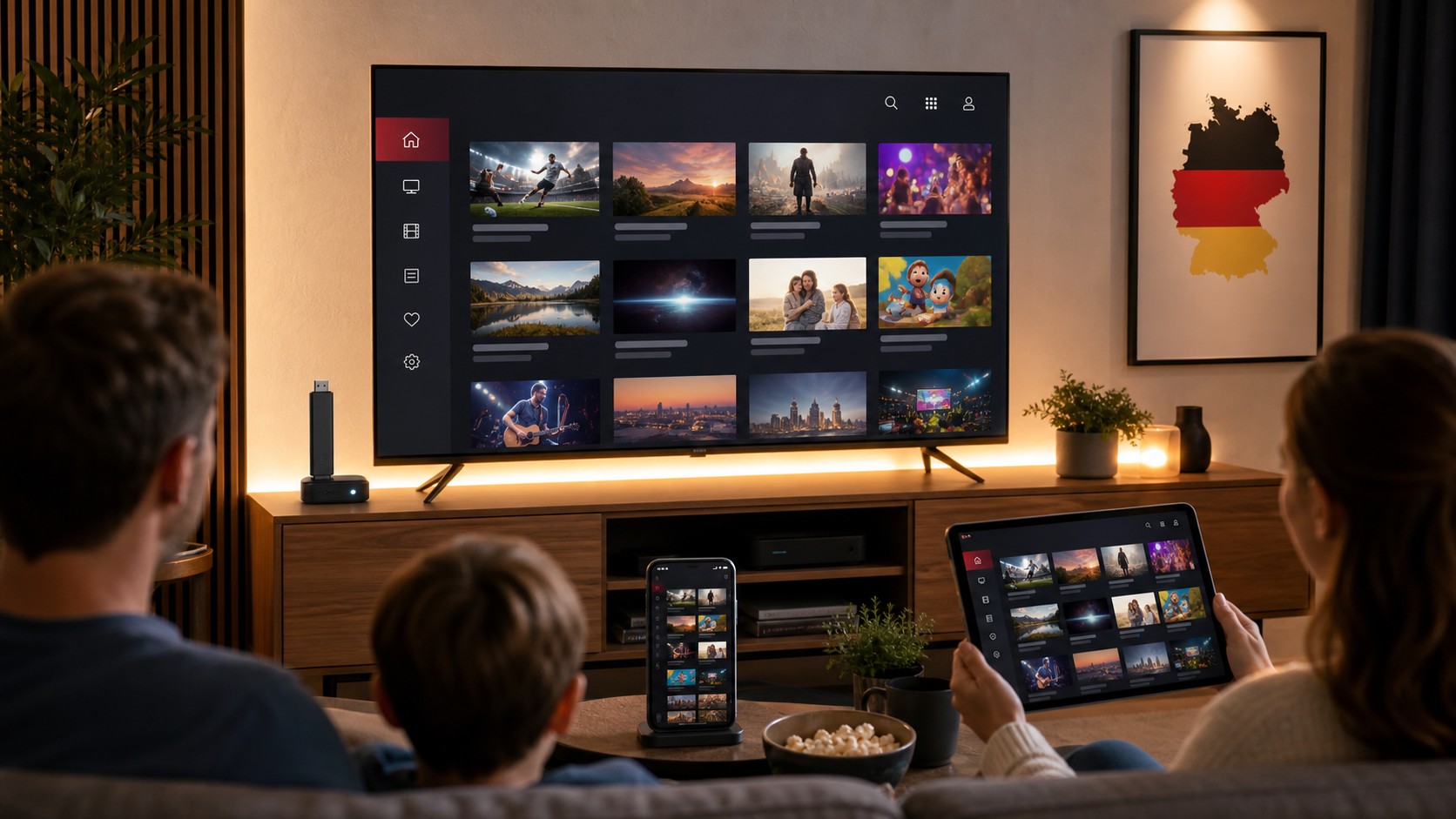 IPTV Abo auf Smart TV und Fire TV Stick einrichten