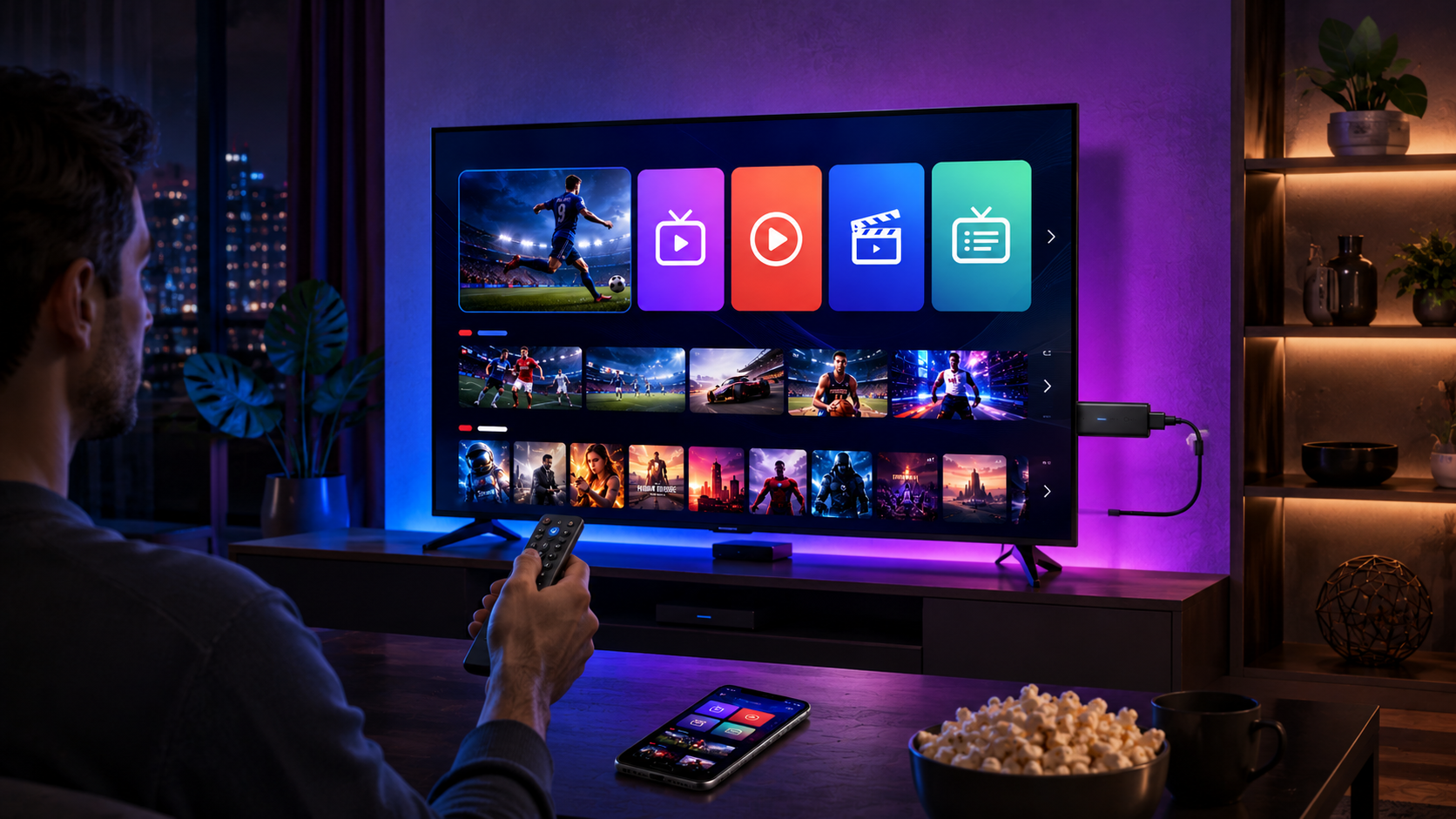 IPTV Abo fuer IPTV Smarters Pro auf Fire TV Stick einrichten