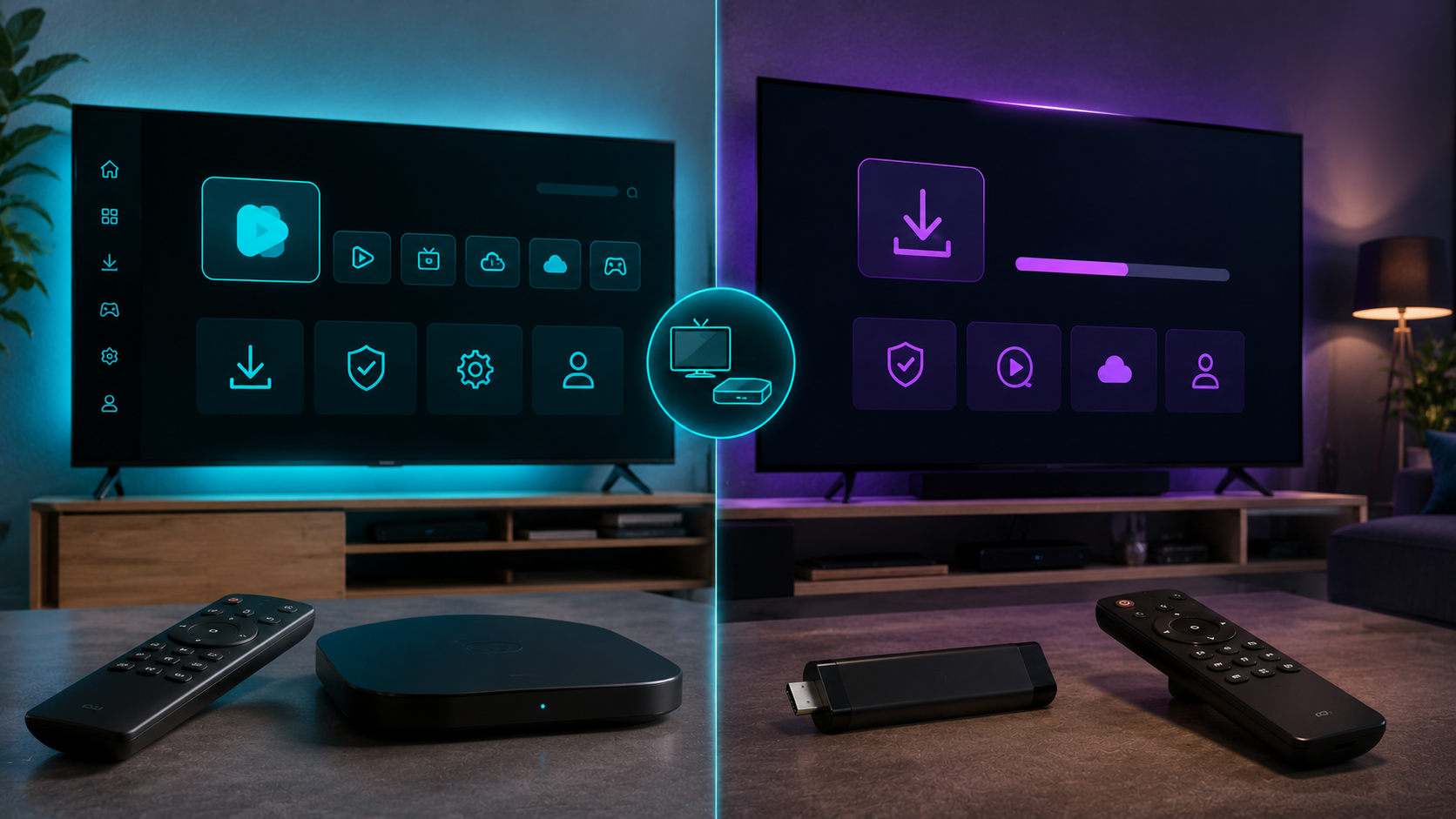 Flix IPTV Installation auf Samsung LG Smart TV und Fire TV Stick vergleichen