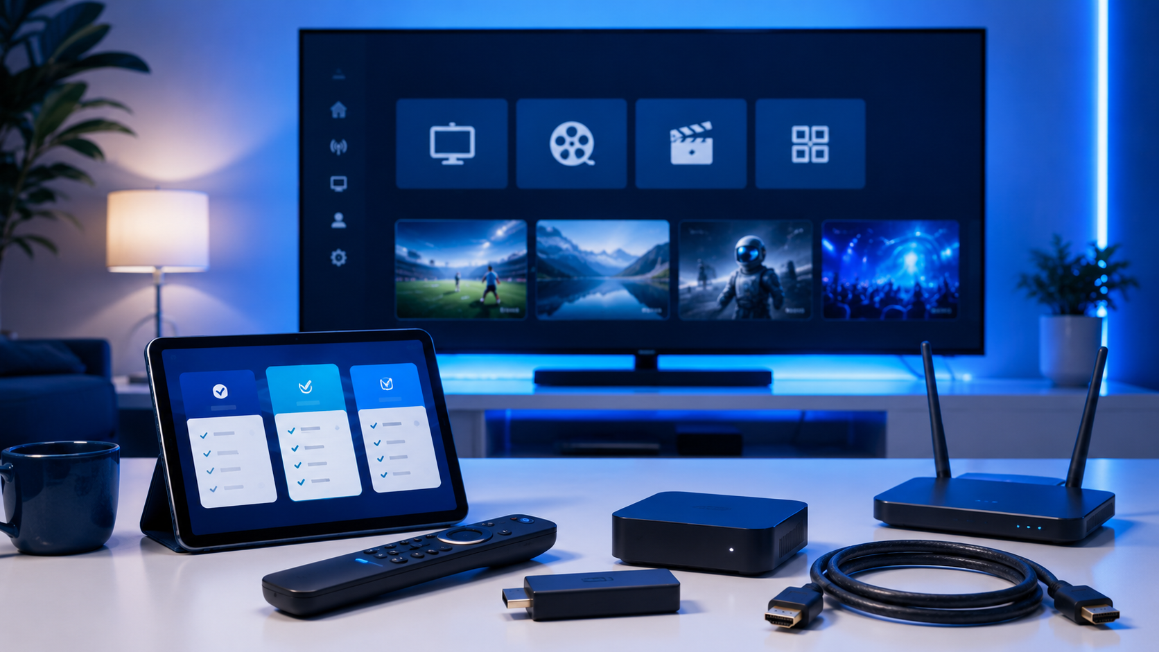 IPTV Anbieter vergleichen auf Smart TV und Fire TV Stick
