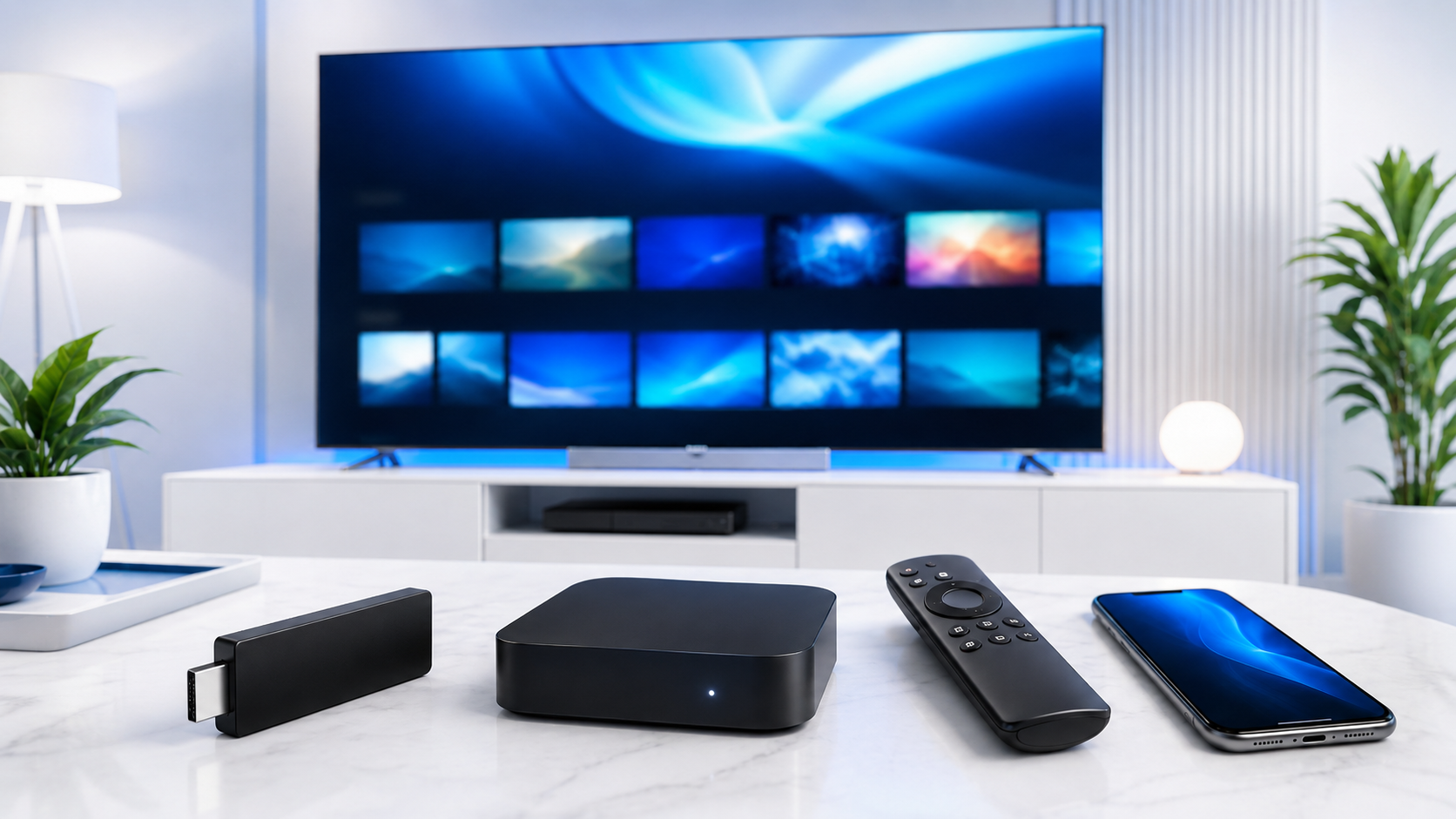 Line IPTV Abo Vergleich auf Smart TV und Fire TV Stick