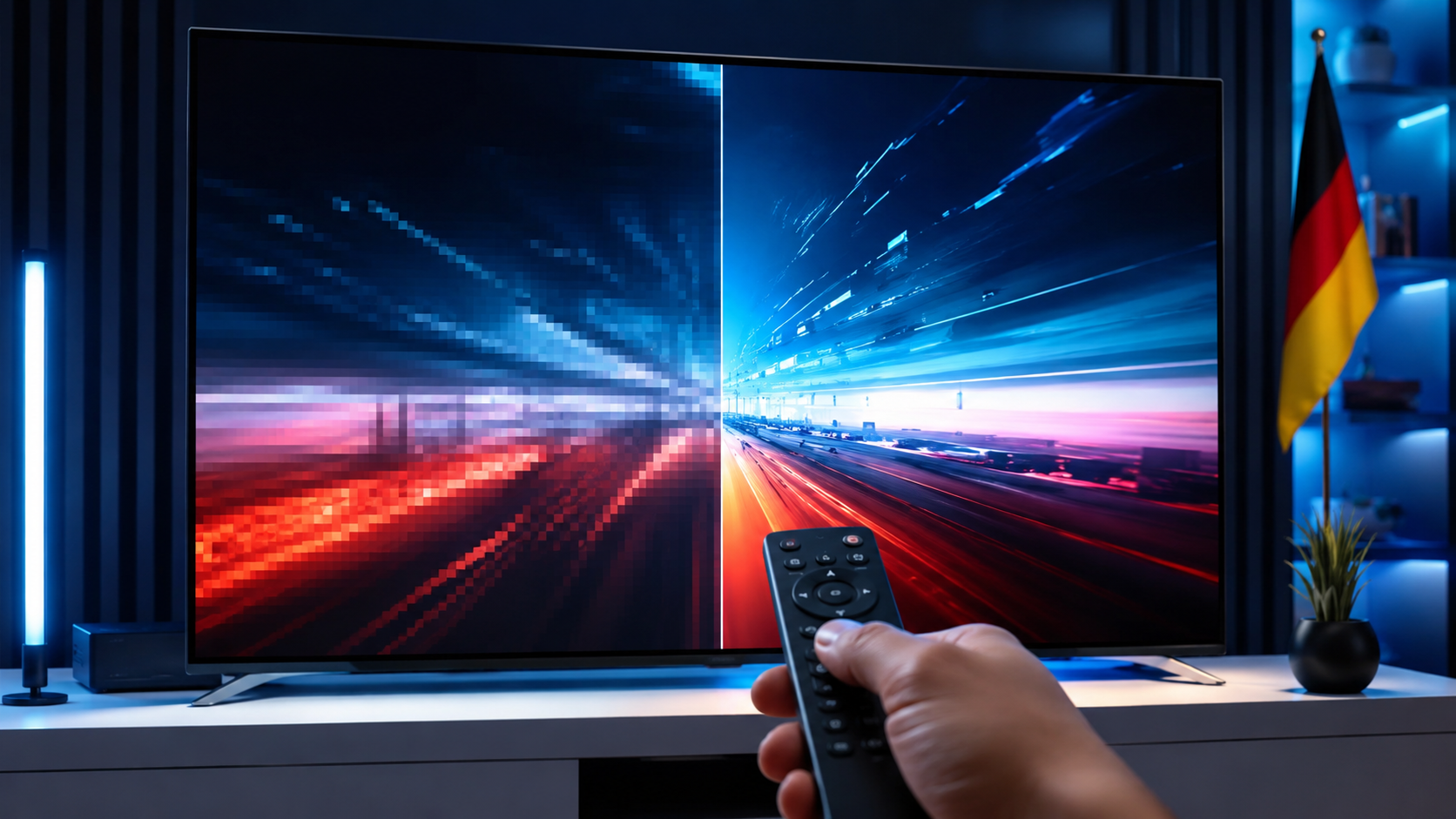 IPTV Bildqualität in HD Full HD und 4K testen