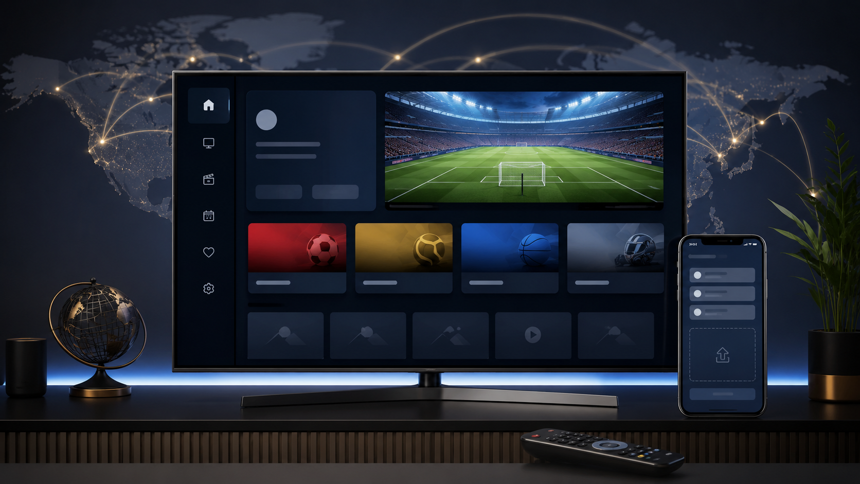 IBO Player IPTV Einrichtung auf Smart TV
