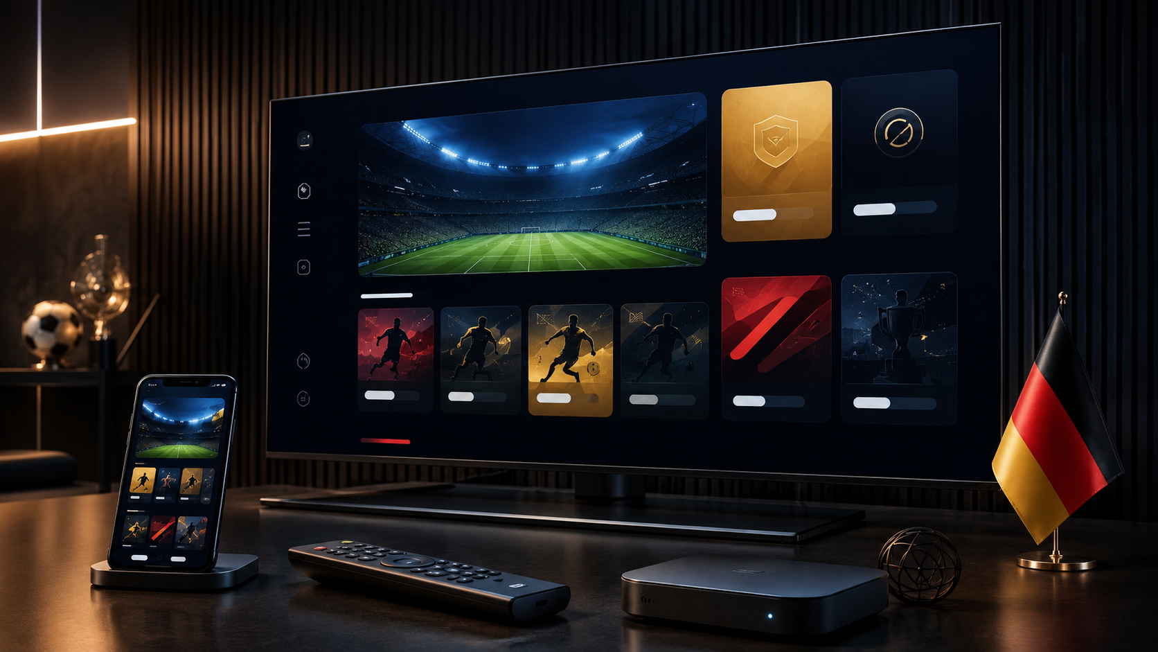 IPTV Smarters Pro für Sport auf Smart TV