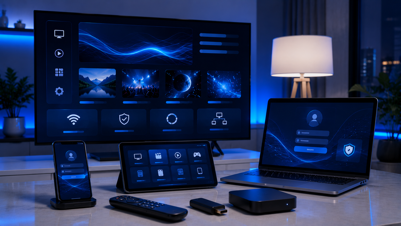 IPTV App und Gerätekompatibilität auf Smart TV, Smartphone und Streaming-Geräten testen