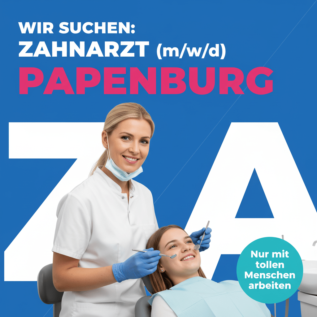 Papenburg Zahnarzt / Zahnärztin (m/w/d)