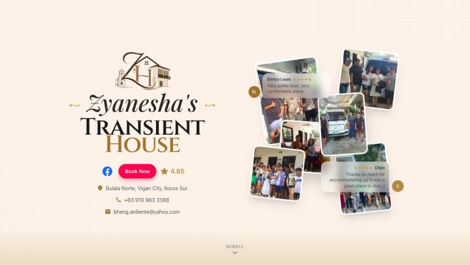 Client website built by Schema PH