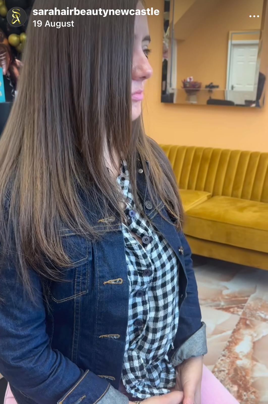 Wash & cut (Long hair)