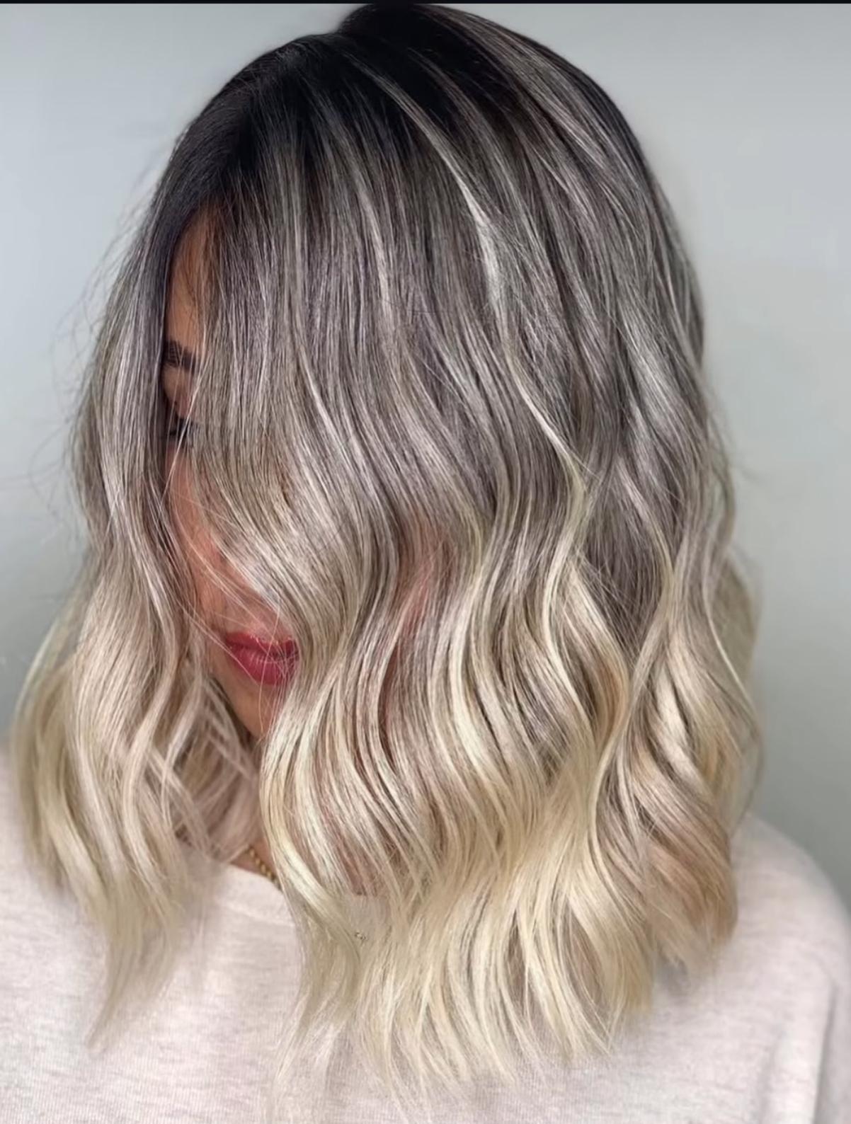 Partial balayage