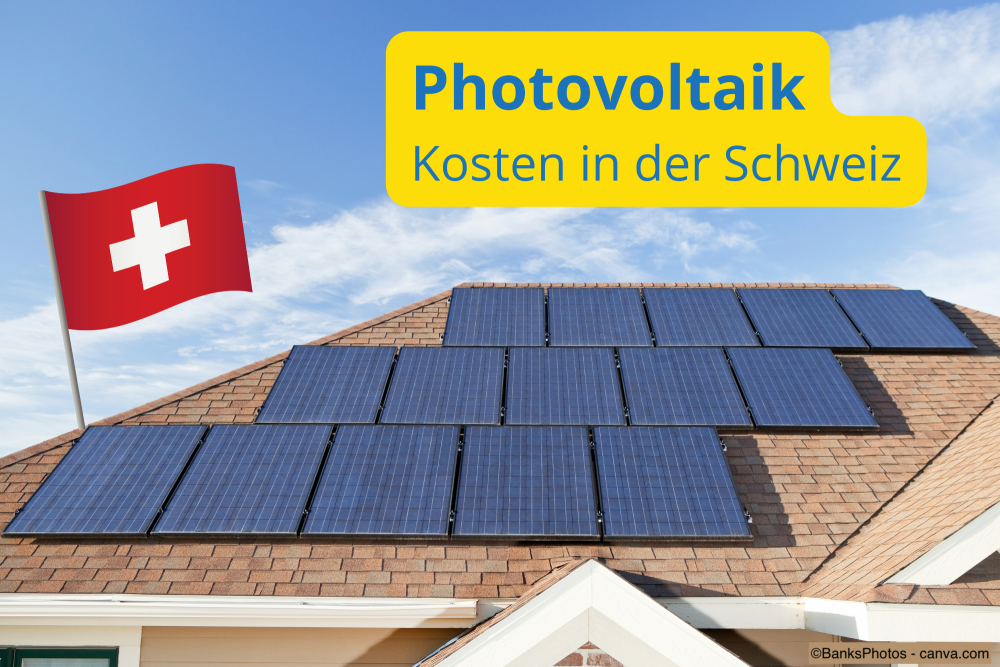 Photovoltaikanlage auf einem Ziegeldach