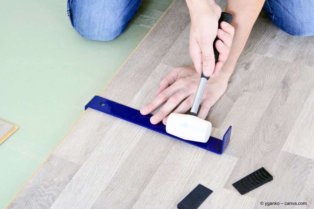 La rangée de stratifié se poursuit