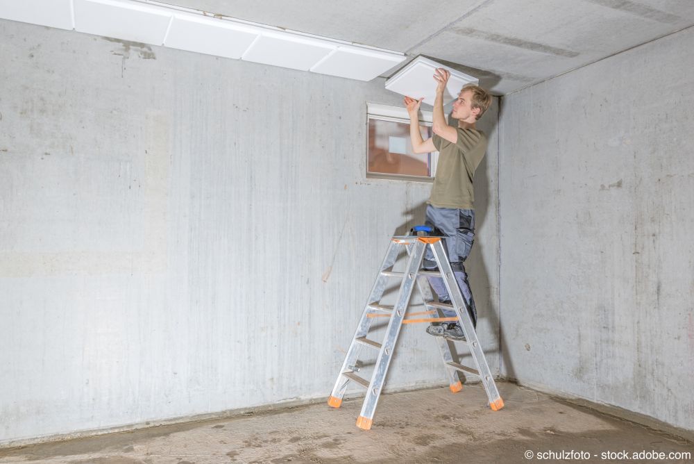 Kellerdecke dämmen: So sparen Sie Energie und Geld