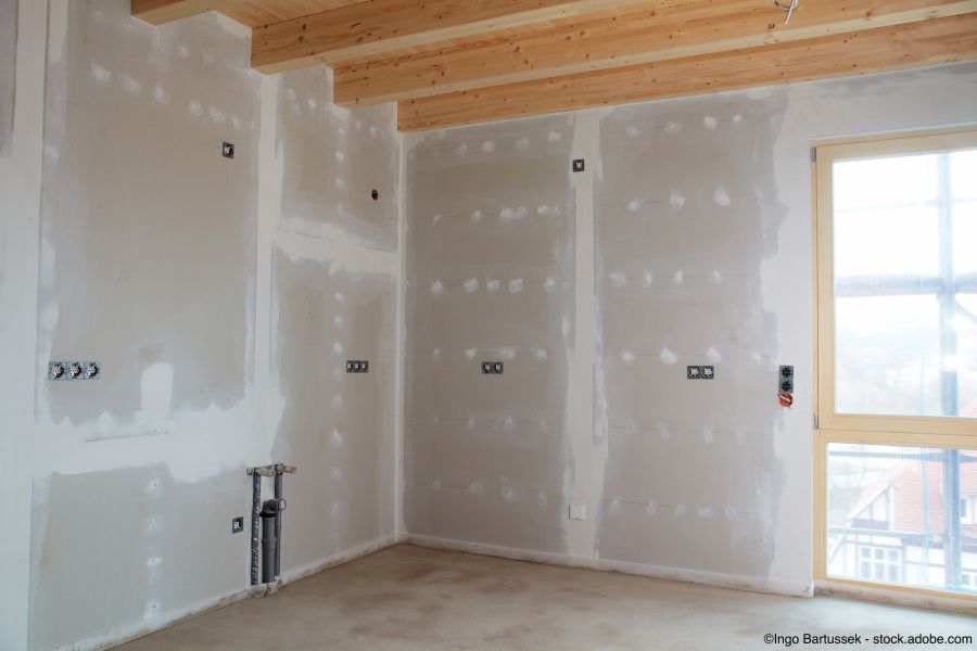 Crépir des plaques de plâtre