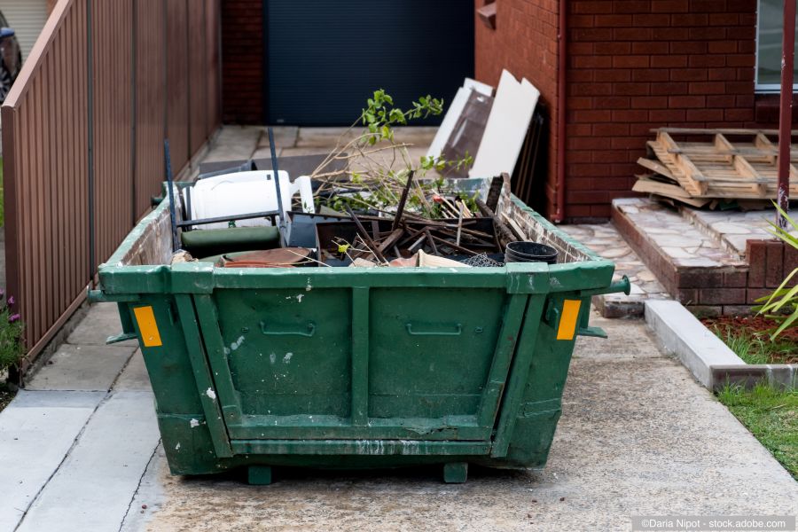 conteneur à déchets verts