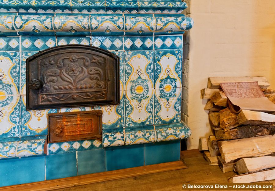 Poêle suédois encastré