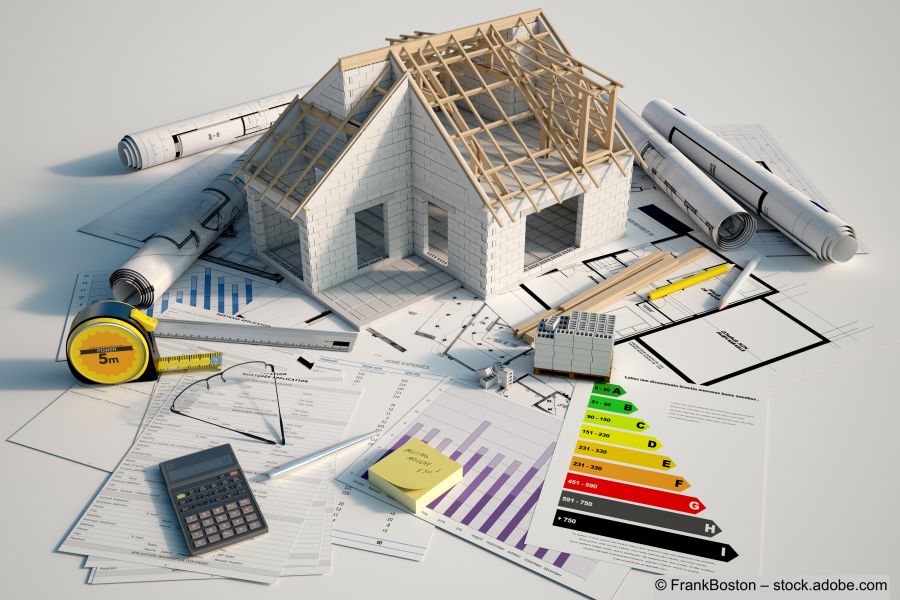 Modèle de maison en bois-construite-et-calcul-des-coûts