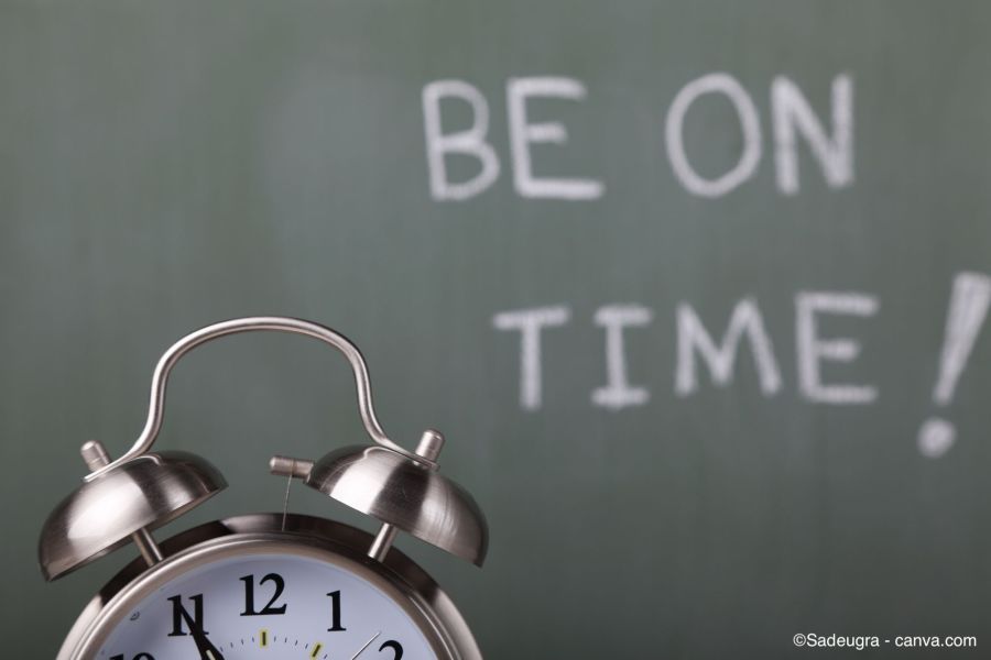 Pünktlichkeit als Handwerker