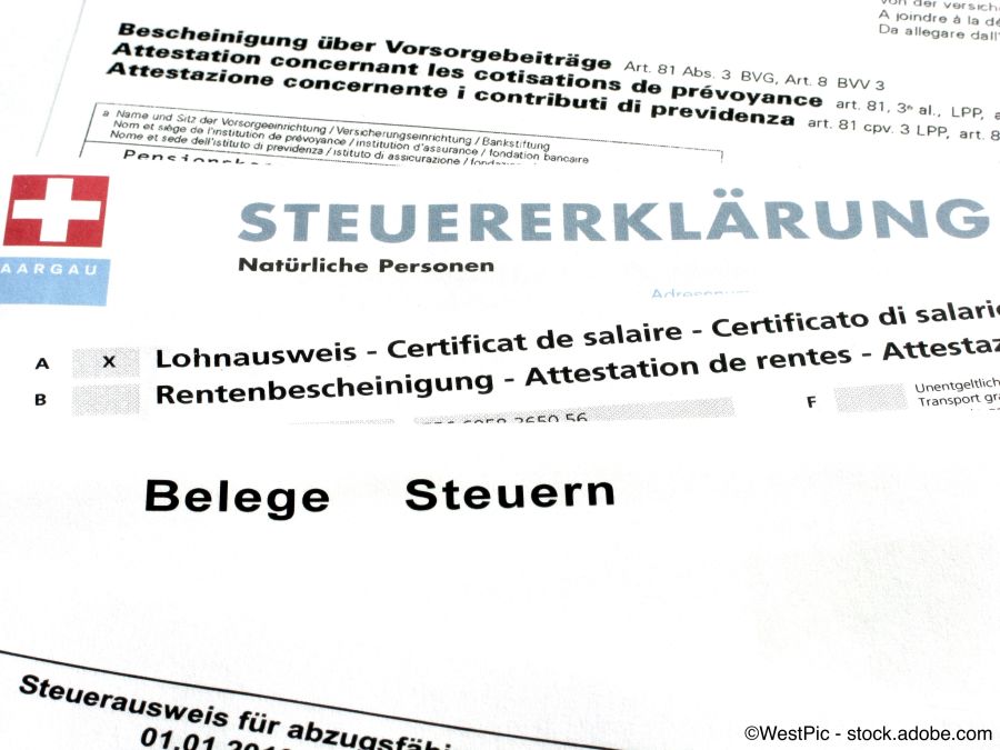 Steuererklärung in der Schweiz
