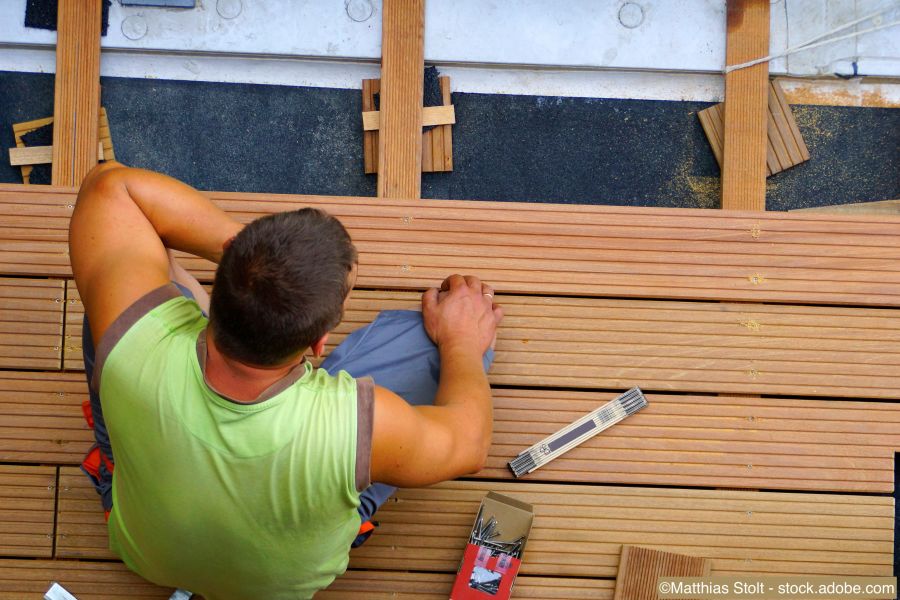 Terrassendielen selber verlegen: So geht's