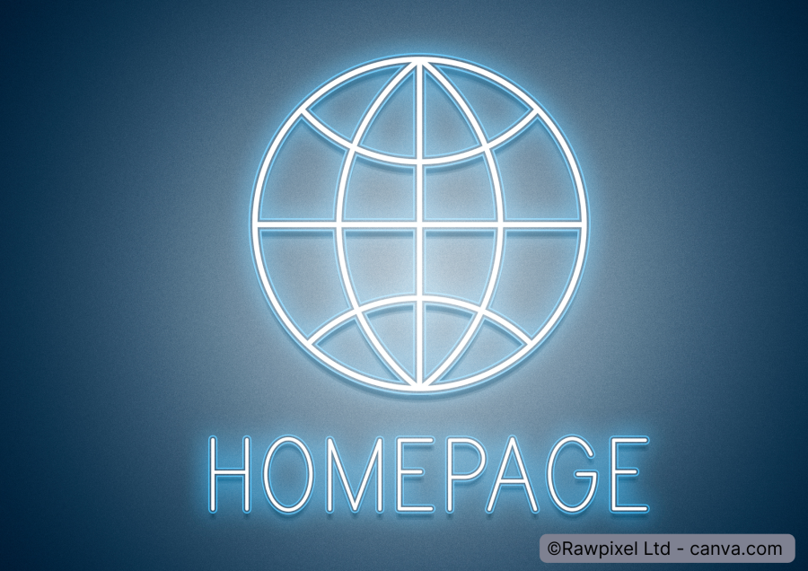 graphik-mit-dem-wort-homepage-unter-dem-globus