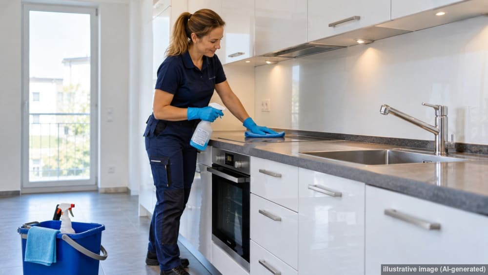 2.5 Zimmer Wohnung reinigen - Kosten und Preise in der Schweiz