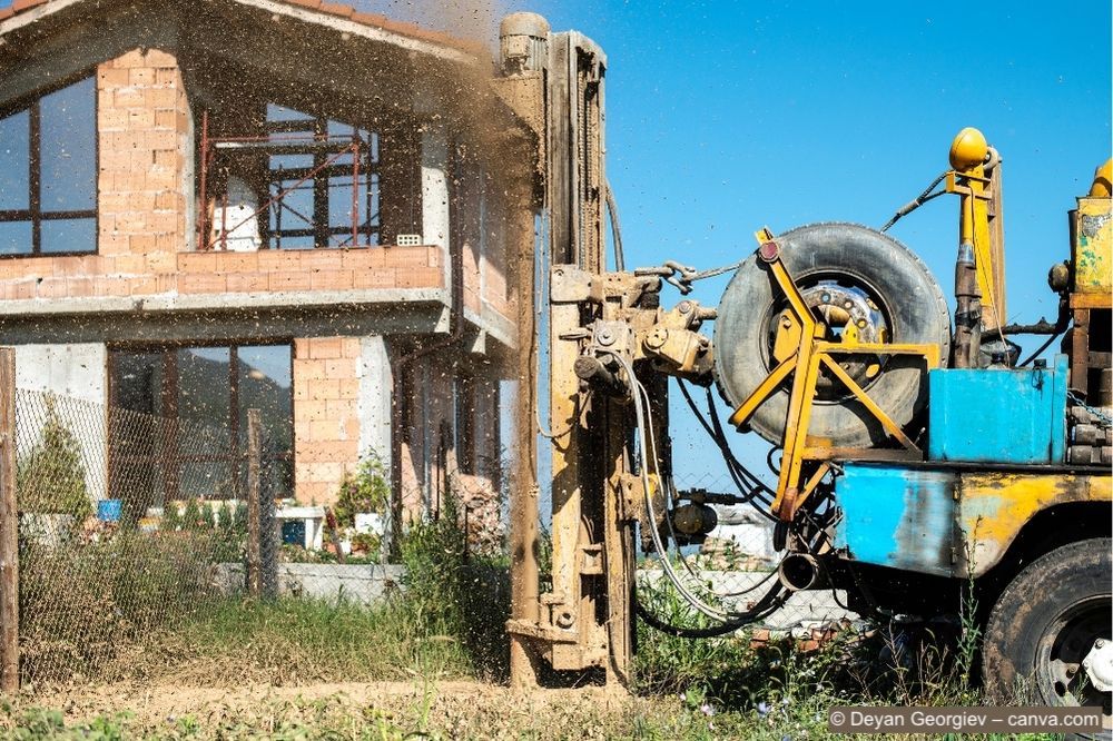 machine-forage-sonde terrestre-dans-le-sol