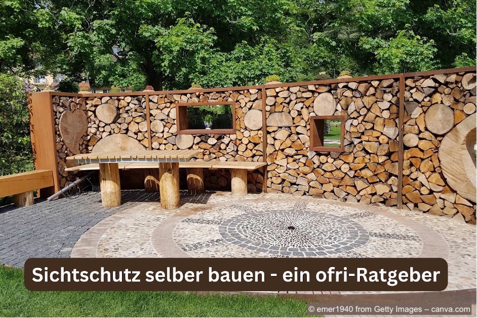 DIY-Gartenprojekt: Sichtschutz selber bauen