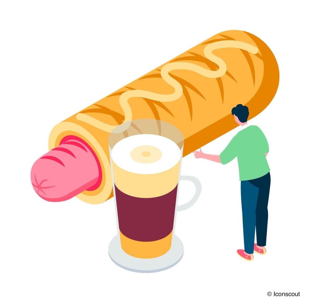 Snack-und-Kaffee