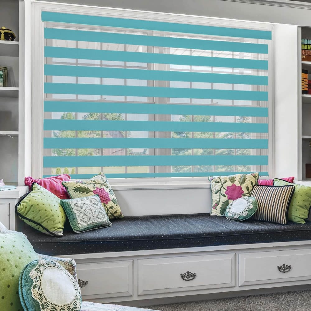 Zebra Blind(color-blue) product image