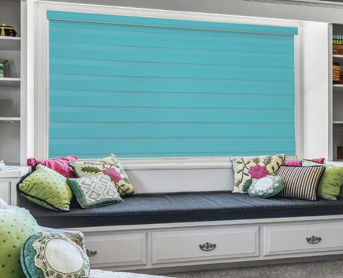 Zebra Blind(color-blue) | Gulftrading