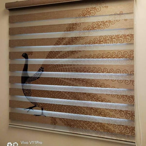 Custom Printed ZEBRA BLINDS