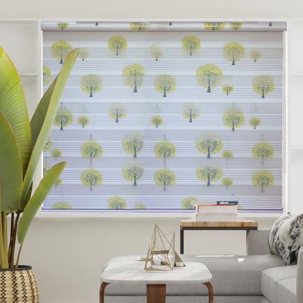 Tree pleated (Green)