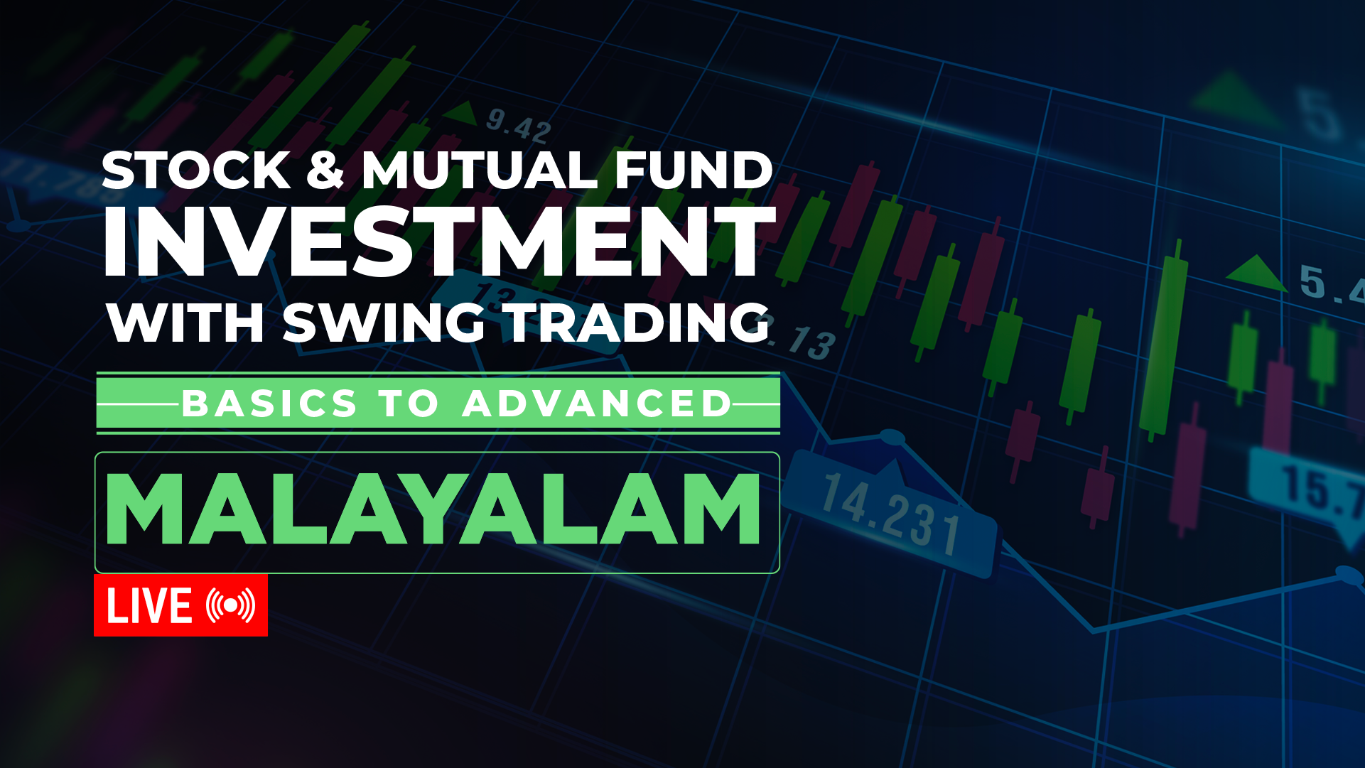 Stock &Mutual fund investment with swing trading