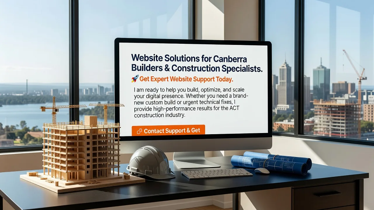 🌐 Website Solutions for Canberra Builders & Construction Specialists