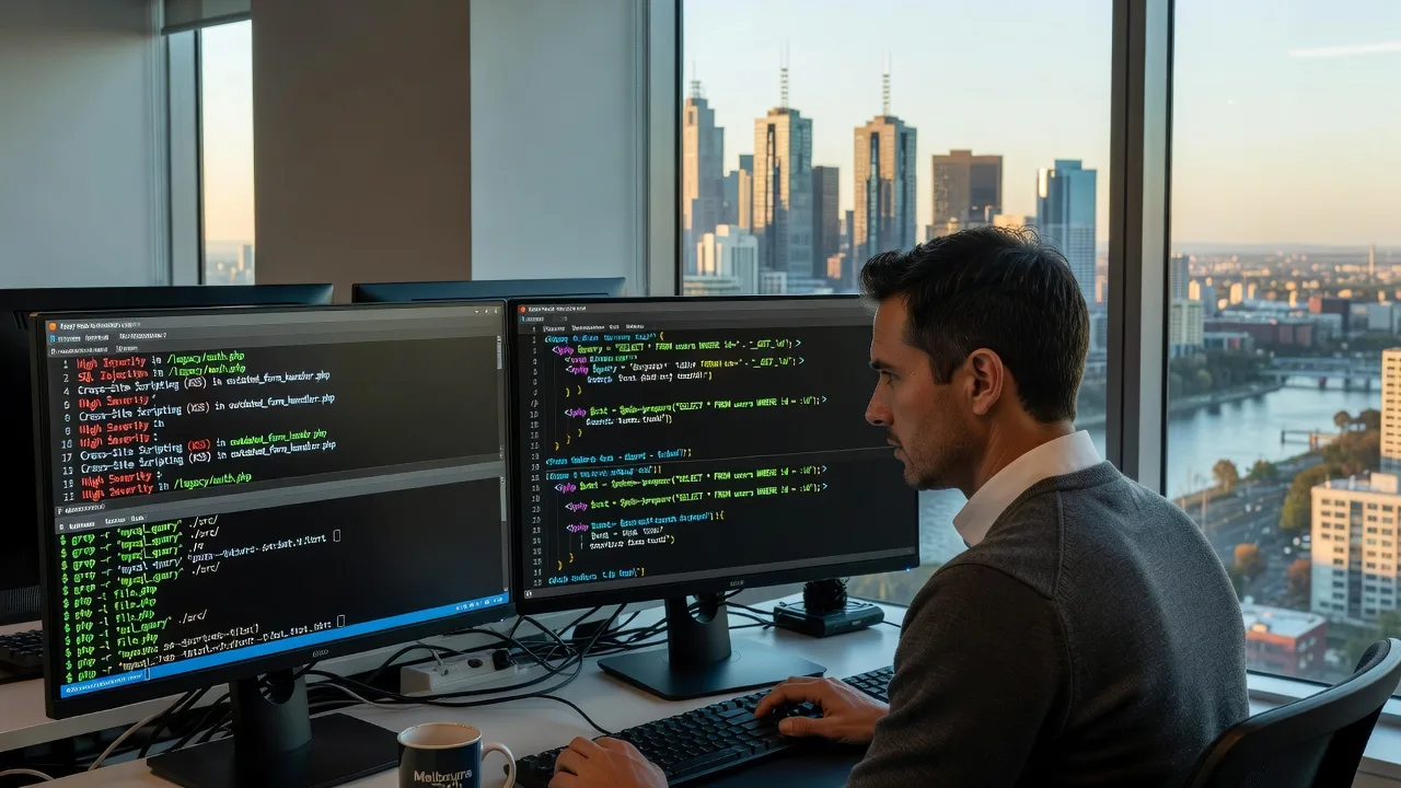 Melbourne CBD Legacy Code Refactoring & Security Audits