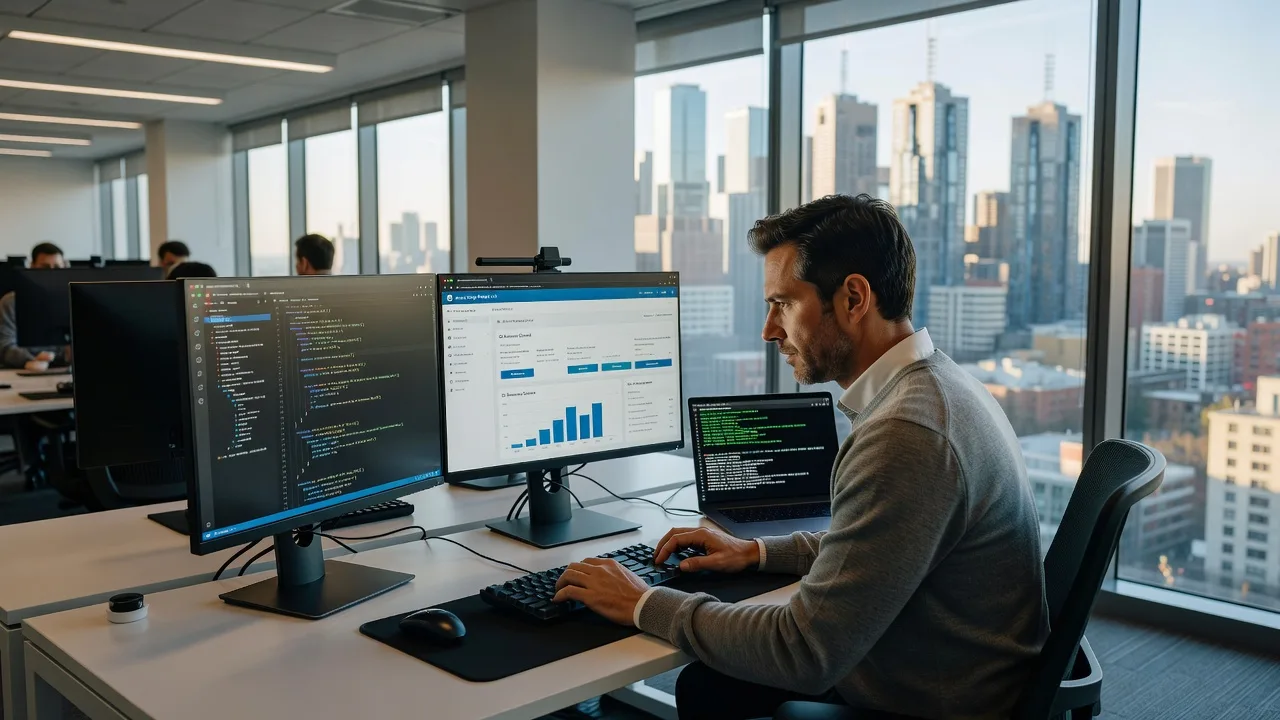 High-Performance Web Portals for Melbourne Corporate Services
