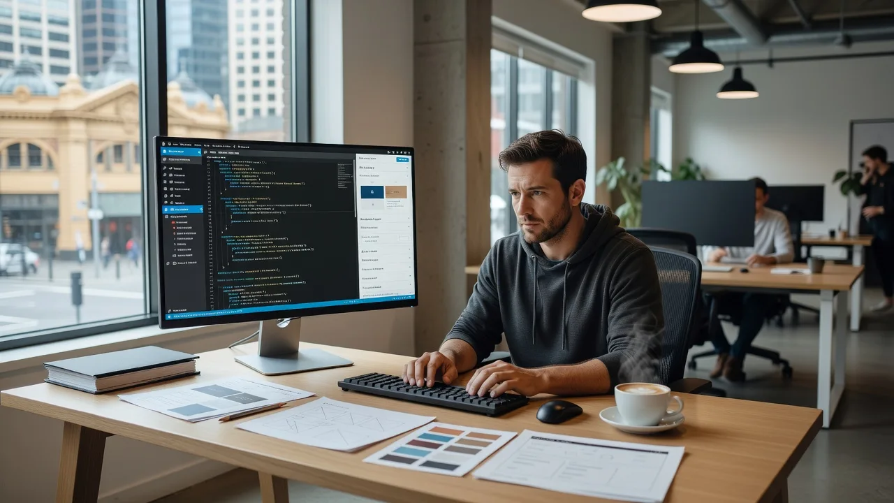 Custom WordPress Theme Development in Melbourne CBD