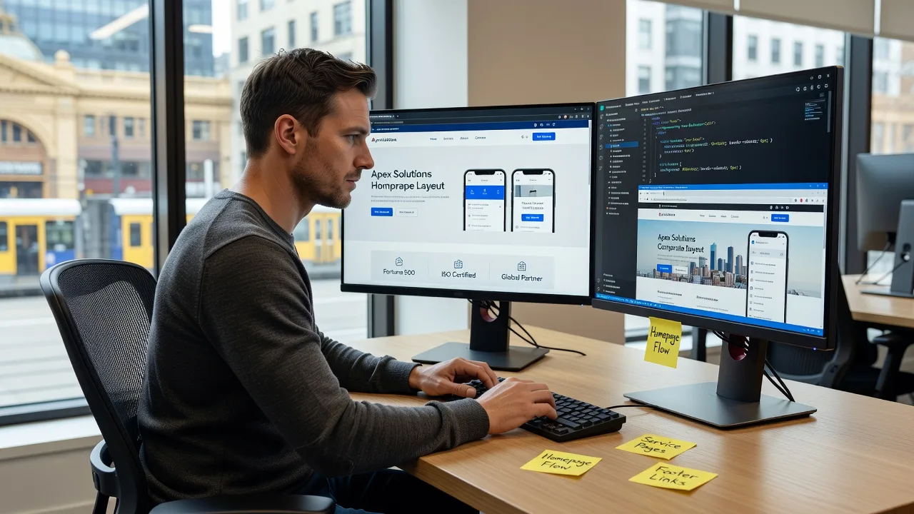 Corporate Website Design in Melbourne, VIC for Growing Firms