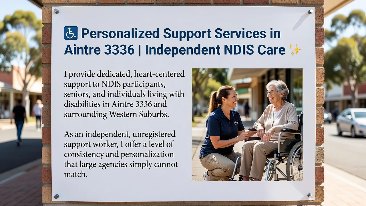 ♿ Personalized Support Services in Aintree 3336 | Independent NDIS Care 🌟