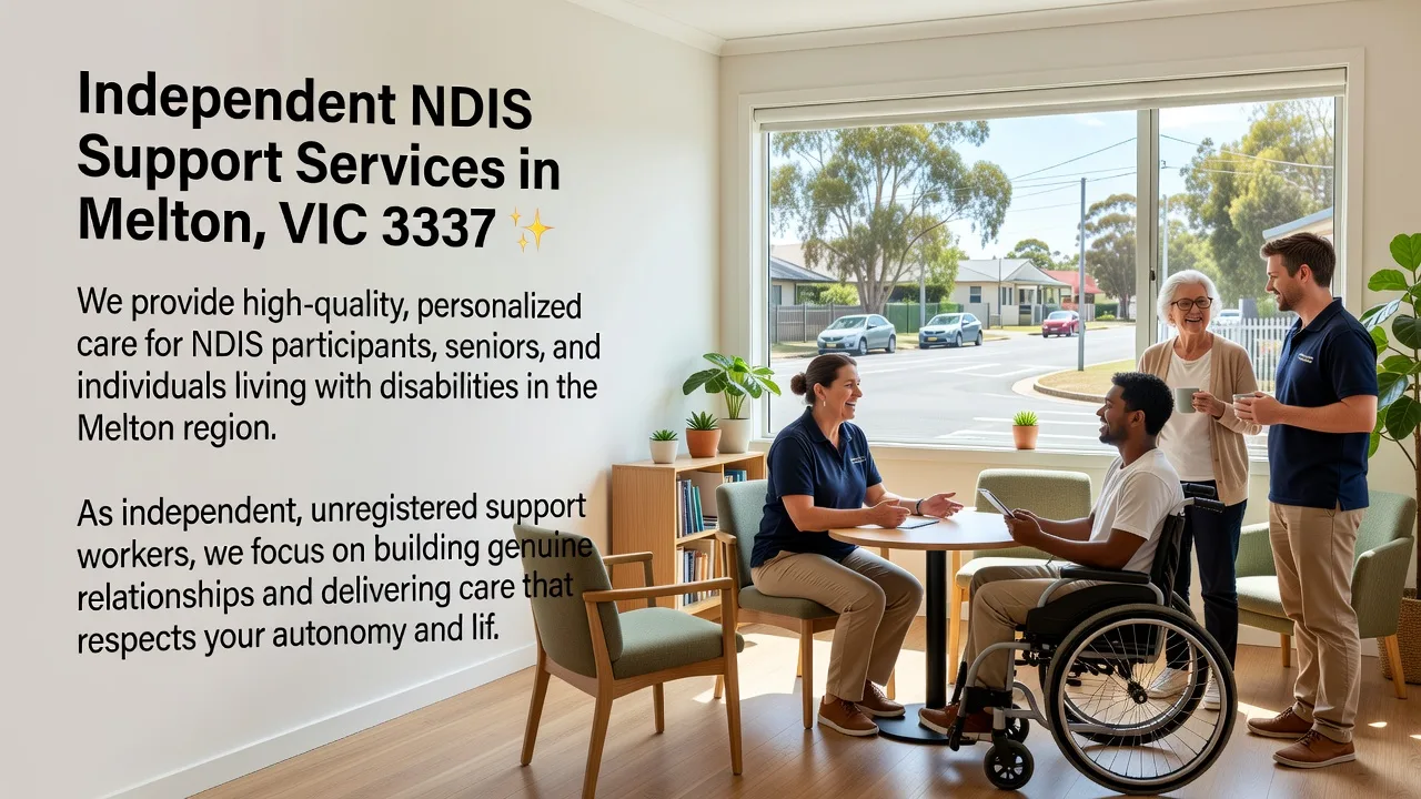 🌟 Independent NDIS Support Services in Melton, VIC 3337 🏘️