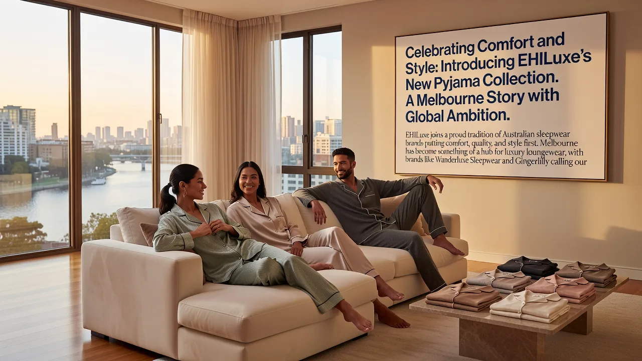 Celebrating Comfort and Style: Introducing EHILuxe's New Pyjama Collection