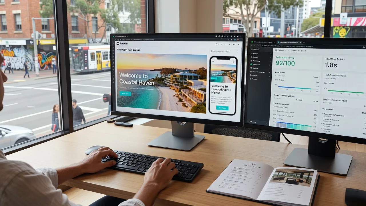 WordPress Elementor Landing Page Design — Fitzroy, Victoria