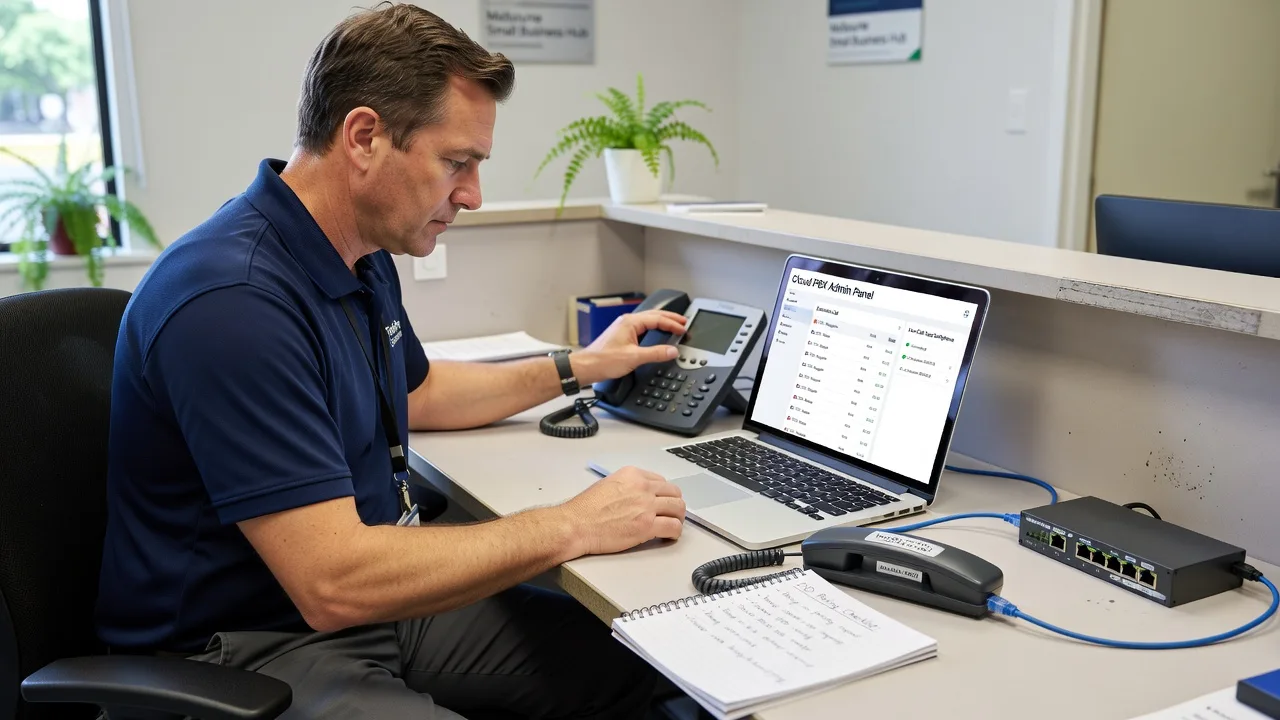 VoIP Business Phone Installation Melbourne — Cloud Line Cutover