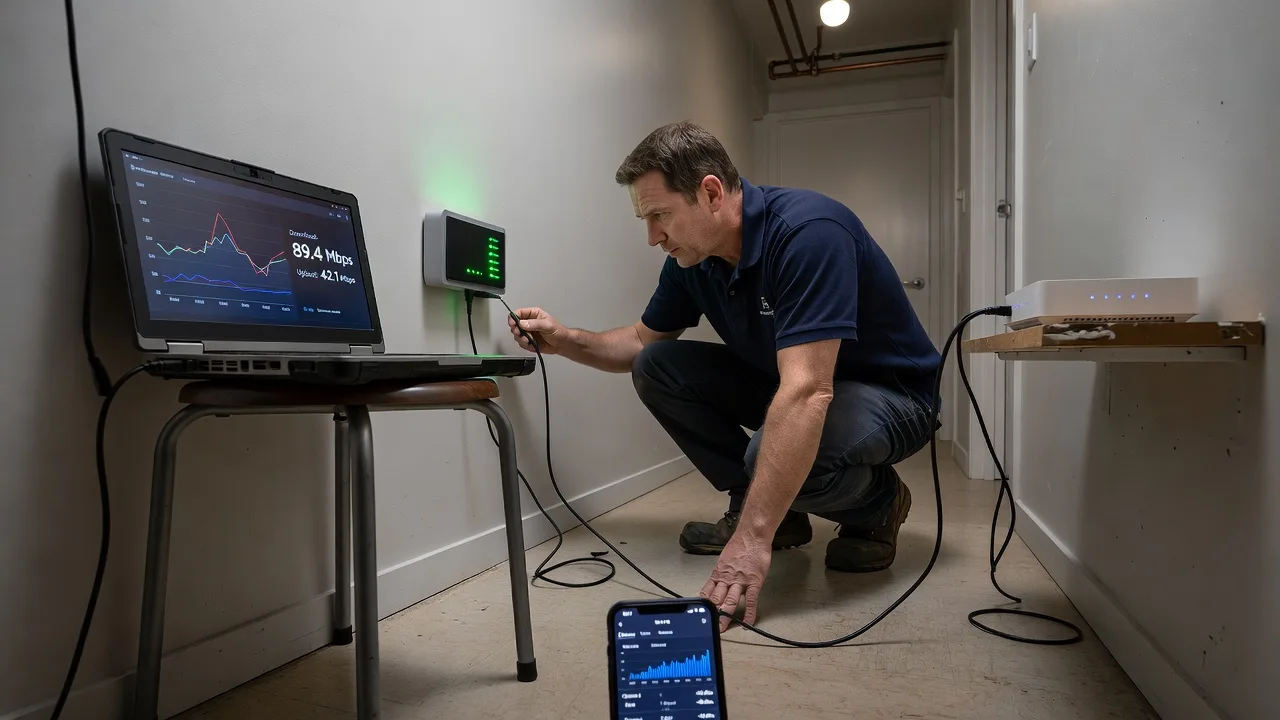 NBN Troubleshooting & FTTP Speed Optimisation in Melbourne
