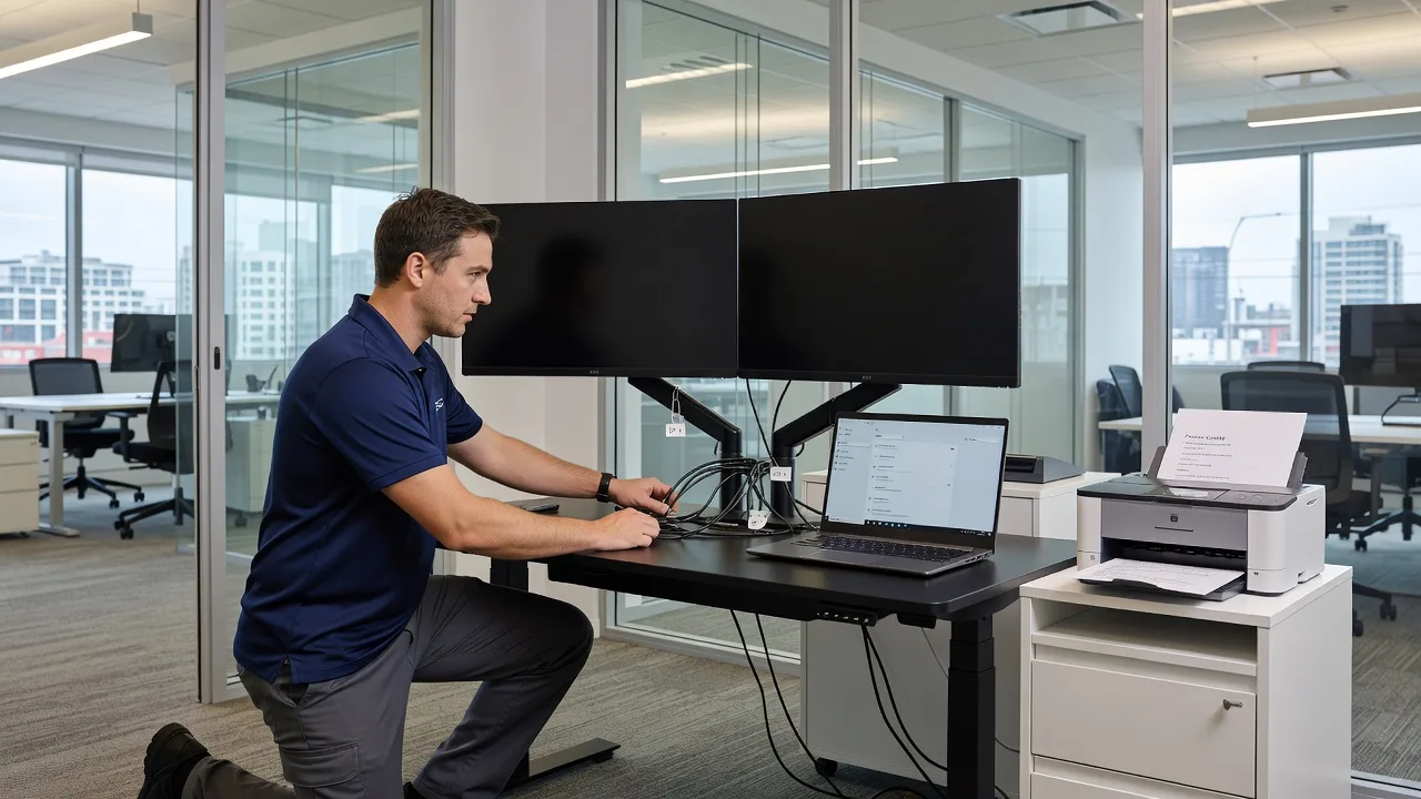 Peripheral & Multi-Monitor Setup for Melbourne Offices