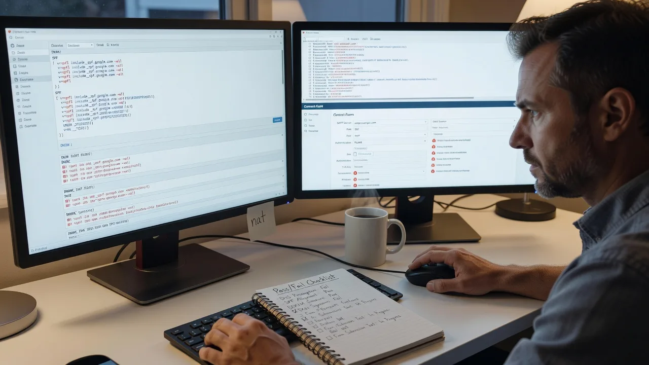 Website Forms & Email Deliverability (SPF/DKIM/DMARC) Fix — Melbourne