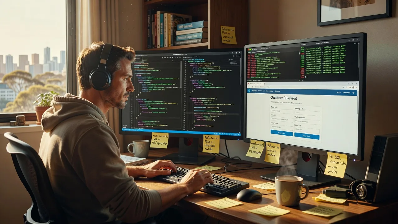 Legacy PHP Website Code Modernization — Melbourne